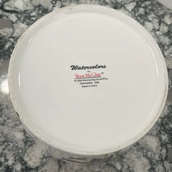 🪻Purple iris sugar and creamer set by skye McGhie watercolours. - Picture 2 of 2